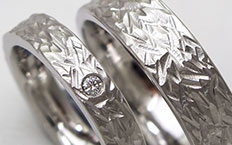 Eheringe aus Weissgold